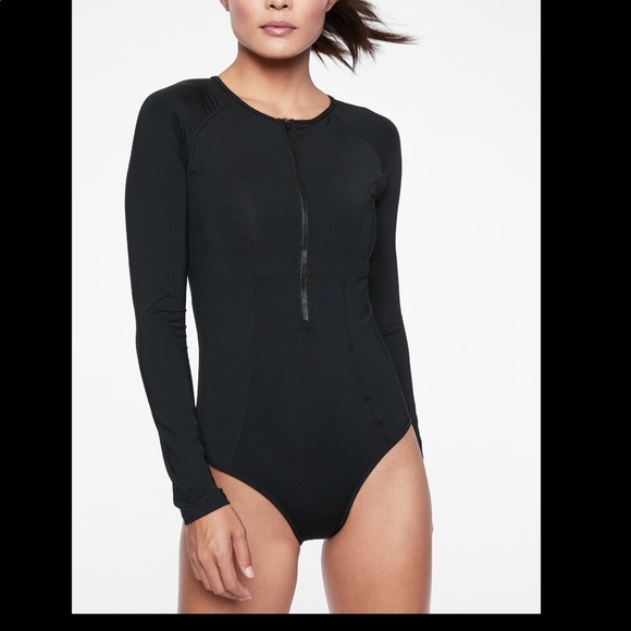 athleta long sleeve swim